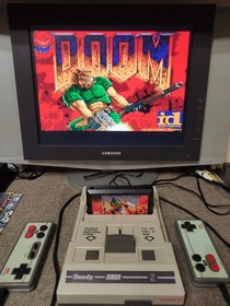 DOOM game cartridge famicom dendy 8 bit 