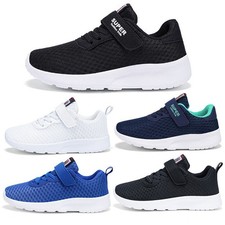 Jungen M&auml;dchen Laufen Trainer Leichte Schule Sportschuhe Kinder Sneaker 28-39