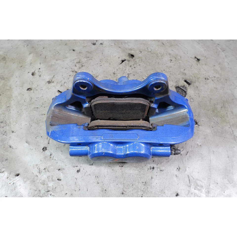 14-19 BMW F30 3-Series F32 Factory Left Front M Sports Blue Brake Caliper OEM - Image 3 of 4