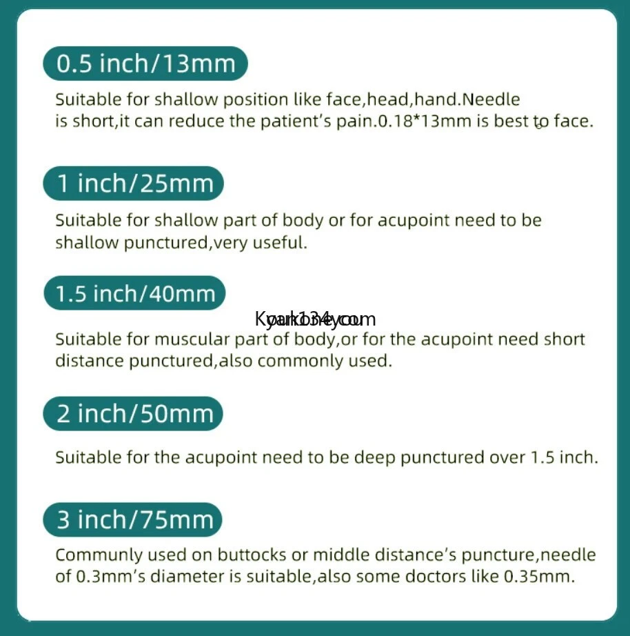 Single Use100pc/box Acupuncture TCM Neeedle with guide tube ZhongYanTaiHe - Image 3 of 4