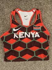 Nike Pro Elite Kenya Bra Top Track & Field Made In USA DD7959-600 Women’s Size S
