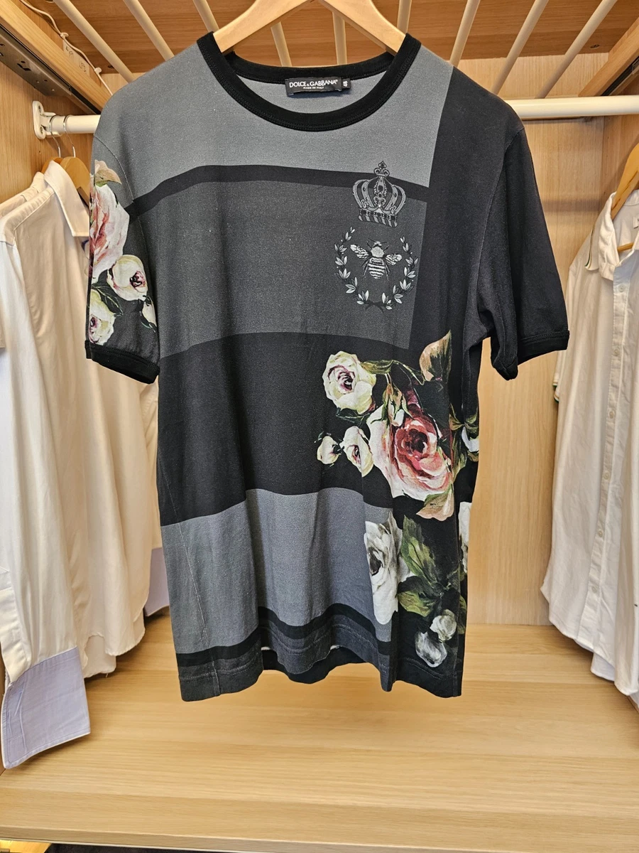 Dolce&Gabbana Floral T-Shirts for Men for sale | eBay