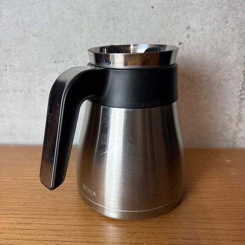 Ninja 50oz Stainless Steel Thermal Carafe CF097 CM407BRN CP307 Coffee Bar W/ Lid - Picture 2 of 10