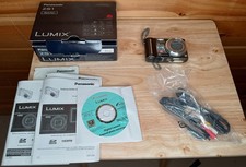 Panasonic Lumix ZS1 Black Digital Camera For Parts - Not Working