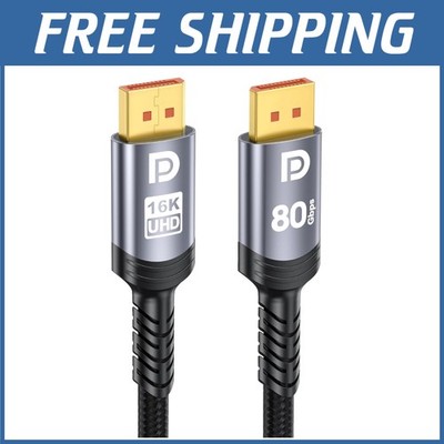 DisplayPort 2.1 Cable for RTX 5090 Graphics
