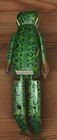 Vintage Tiger Lily Sitting Frog Jointed Wooden Hand Painted Statue — photo 6