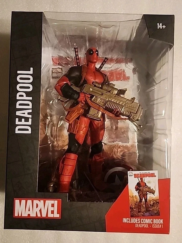 Figura posada McFarlane Toys Marvel Comics Deadpool #1 escala 1:6 Foto 4 de 4