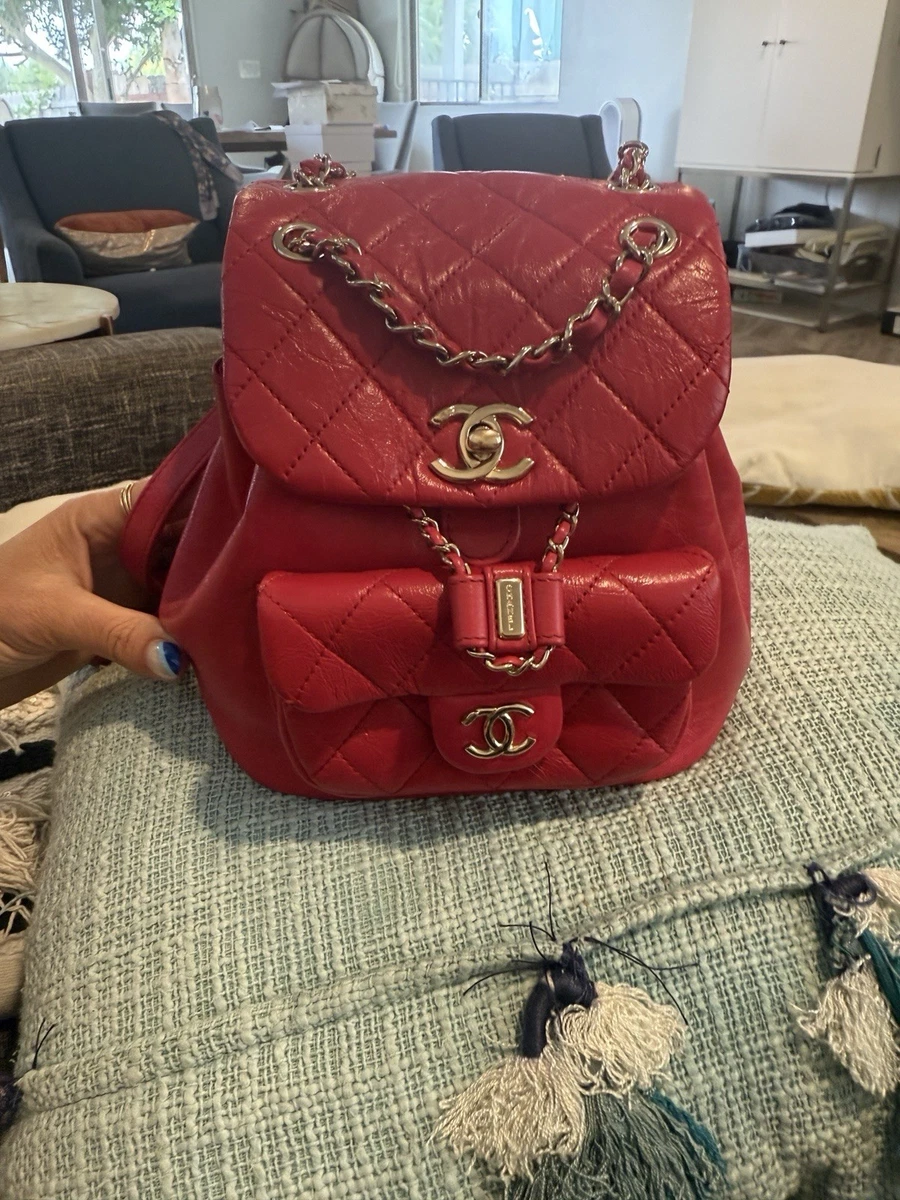 CHANEL Backpack Red Bags & Handbags for Women for sale | eBay display picture 1