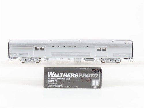 Coche de pasajeros equipaje escala HO Walthers Proto 920-13042 ATSF Santa Fe 73'  | Condition: Used