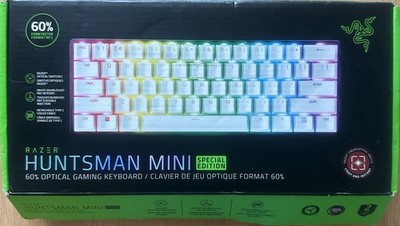 Razer Huntsman Mini Special Ed. 60% Optical Gaming Keyboard White Keys Blk Base