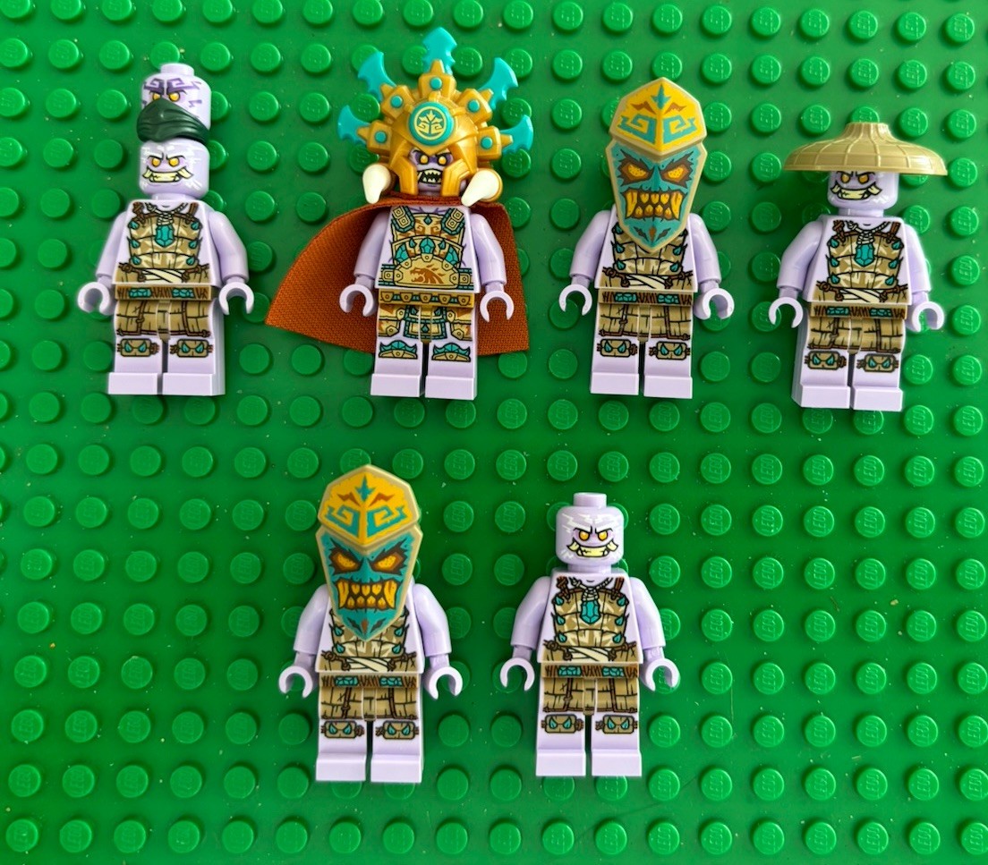 Lego Ninjago Thunder Keeper And Chief Mammatus Minifigure Lot