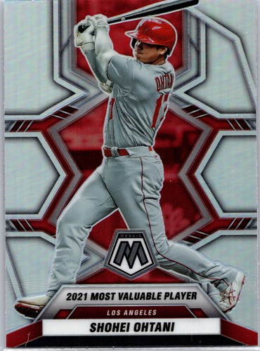 2022 Panini Mosaic #281 Shohei Ohtani Silver Prizm