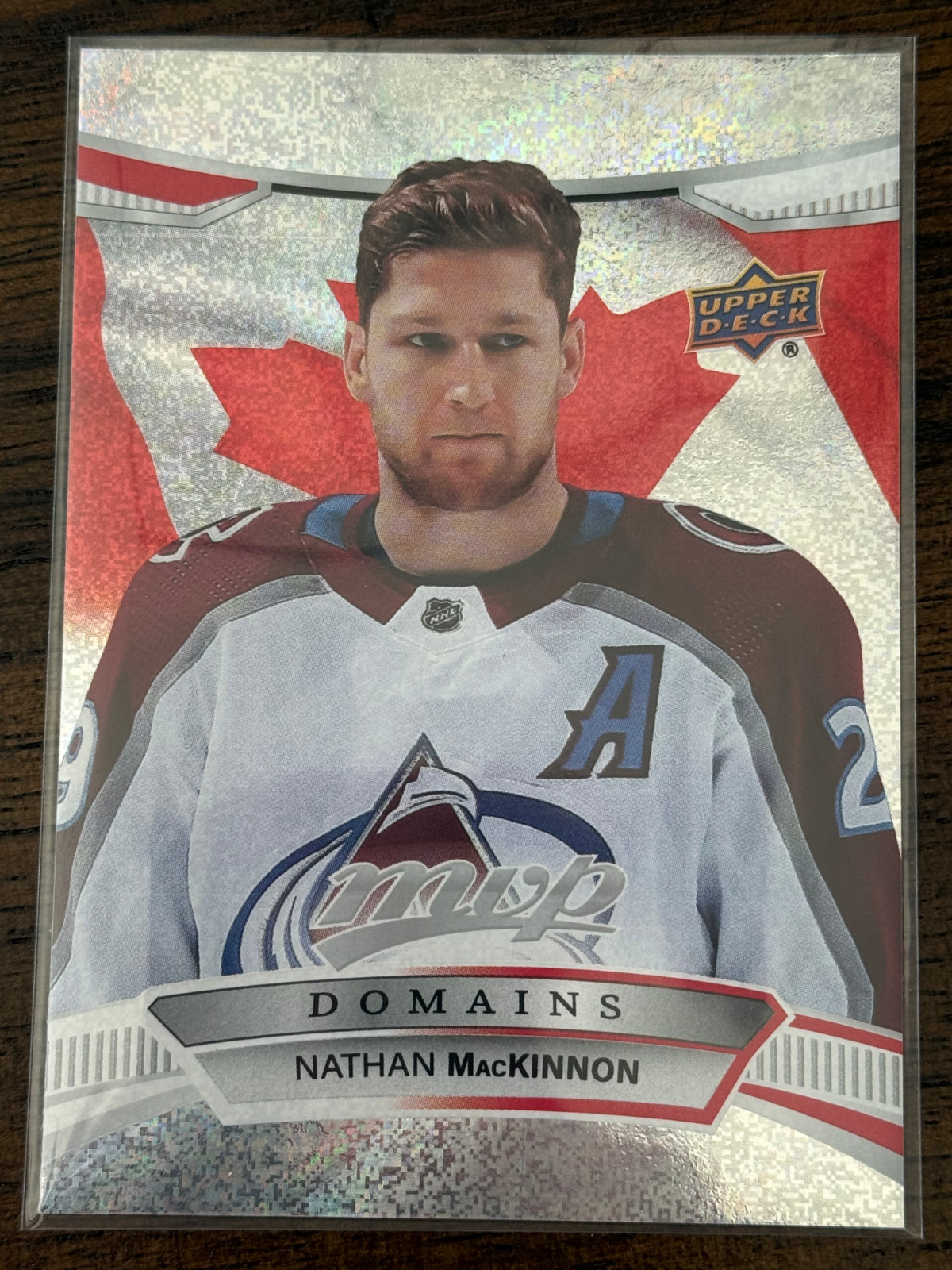 2022-23 Upper Deck MVP - Domains Nathan MacKinnon #NA-29