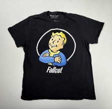 Bethesda Fallout Vault Boy Black T-shirt Size L