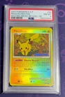 2007 Pokemon DP Mysterious Treasures Pikachu Reverse Holo 94/123 PSA 8