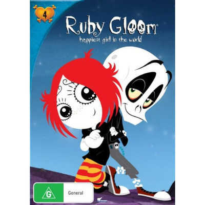 Ruby Gloom : Vol 4 DVD (2006) Brand New Sealed - Region 4 Kids Cartoon Series