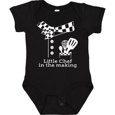 Inktastic Little Chef In The Making Baby Bodysuit Food Cook Training Cooking Up