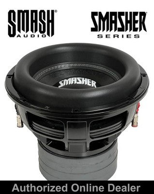12'' subwoofer Smash Audio, 3600W Max, Smasher Series, Dual 4 ohm Model SMR-12D4