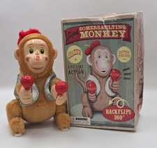Westminster Original Somersaulting Monkey 2003 Battery Toy Clean forParts Repair