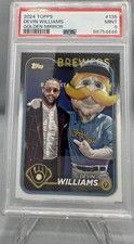 Devin Williams 2024 Topps Golden Mirror SSP Image Variation PSA 9 Pop 1 No 10s