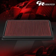 PERFORMANCE RED DROP IN PANEL ENGINE AIR FILTER FOR 2007-2020 FORD LINCOLN MAZDA