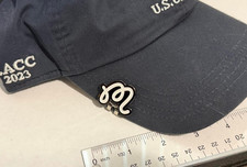 Malbon Letter M Ball Marker w/ Magnet and Hat Clip