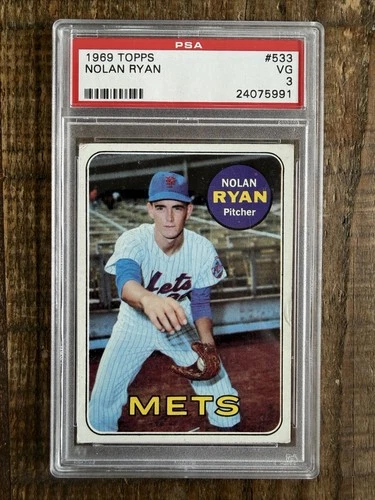 1969 Topps - High # Nolan Ryan #533 PSA 3 Very Good