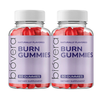 2-Pack BioVera Burn Gummies   Bio Vera Burn ACV Gummies Weight Loss -120 Gummies