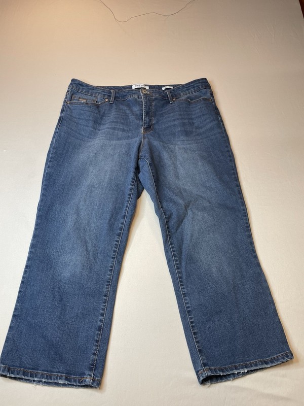 Nine West Chrystie Capri Women's Jeans Size 14