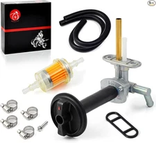 Fuel Valve Petcock Tank Switch & Knob Lever For Prairie 360 KVF360 2003-201