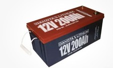 Dakota Lithium 12V 200Ah LiFePO4 Deep Cycle Battery Solar Marine RV Off-Grid