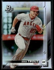 2019 Bowman Platinum #1 Mike Trout Angels Baseball Card 0203E