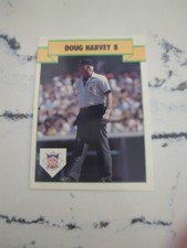 1990 T&M Umpires - Doug Harvey #1 (RC)