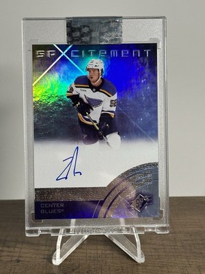 2024-25 Clear Cut SPxcitement Zach Dean Rookie Auto St Louis Blues