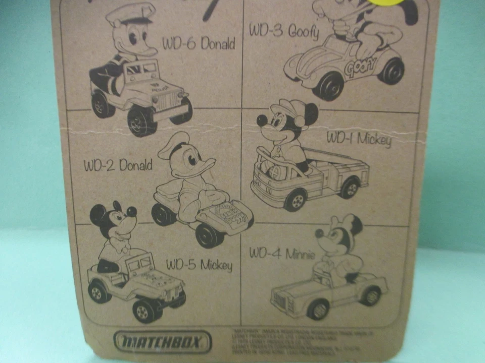 MATCHBOX WALT DISNEY #WD-7 PINOCCHIO IN A CLOWN TRUCK - Image 2 of 2