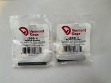 Vermont Gage .366  Black Guard Class ZZ Pin Gage