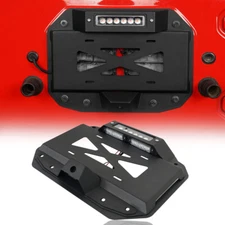 Unique Classy Style Spare Tire Delete License PlateFit 18-25 Jeep Wrangler JL