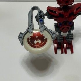 LEGO Bionicle Matoran of Metru Nui Nuhrii 8607 w/Disk 143 No Instructions (B)