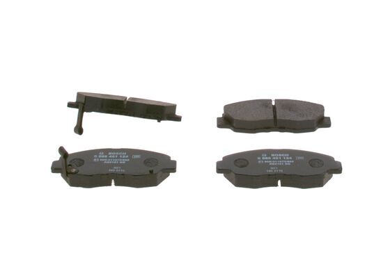 BOSCH 0 986 461 124 Brake Pad Set, disc brake for HONDA