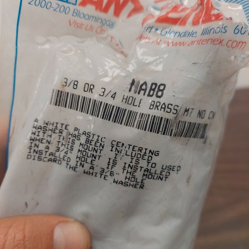 Antenex NAB8 3/8 pouces laiton sans CN - Photo 2/6