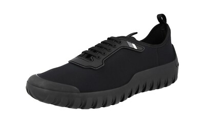 PRADA Neoprene Beach Sneakers - 4E3313 - all Black - NEW -  US 12 EU 45