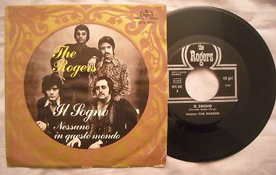 7'' 45 THE ROGERS - THE DREAM - NIEMAND AUF DIESER WELT - JAHR 1972 SPX 001 - MINT