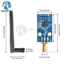 CC1101 Wireless Module With Antenna Wireless Transceiver Module For 433MHz DIY