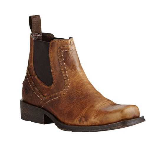 Ariat Men's Midtown Rambler Chelsea Boot Barn Brown Leather Ariat Men's Midtown Rambler Chelsea Boot Barn Brown Leather