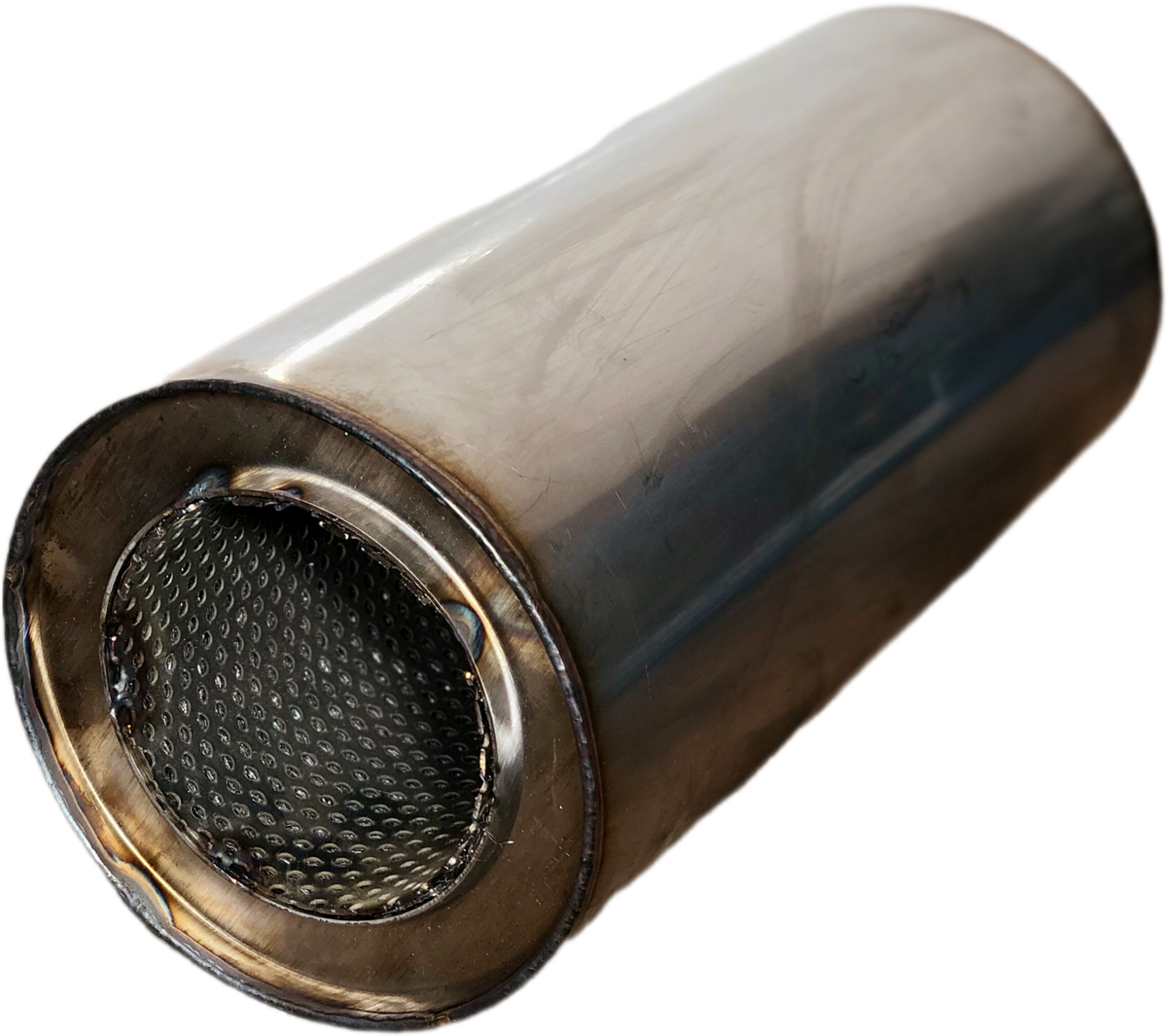 Universeller Edelstahl Sport-Endschalldämpfer ESD Universal 2,5