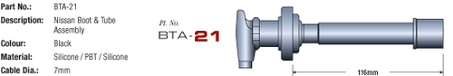 Eagle 7mm Eliminator Ignition Leads Set E74476 suits Nissan Serena C23 Sr20de - Picture 2 of 2