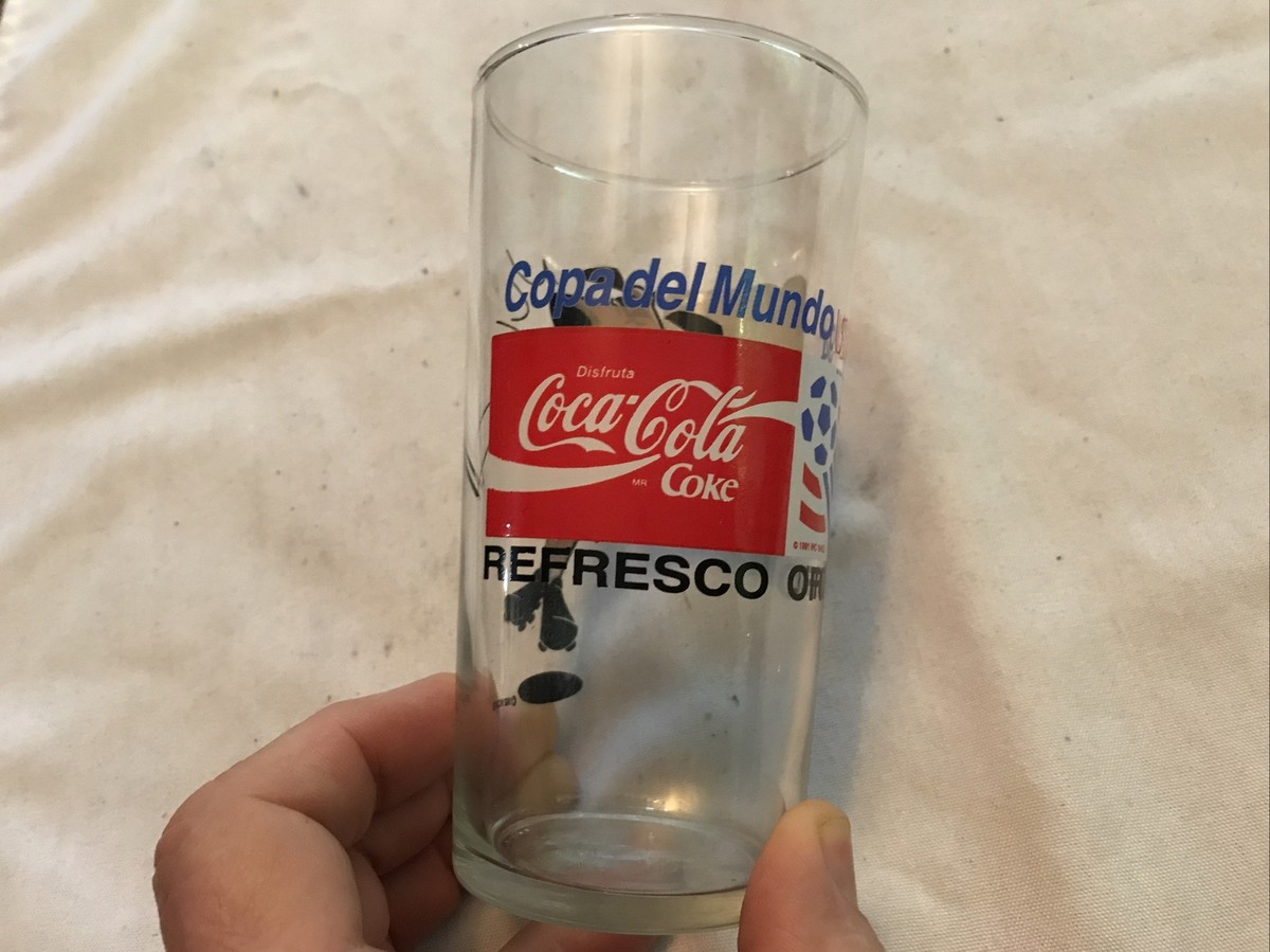 1994 COCA COLA, COPA DEL MUNDO SOUVENIR GLASS, SOCCER | eBay