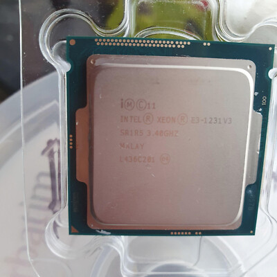 CPU Intel Xeon E3-1231 V3 3.4 GHz Quad-Core LGA1150 Haswell