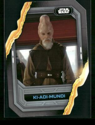 2023 Topps Star Wars - #LS-8 Ki-Adi-Mundi Lightsaber Stylings