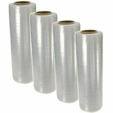 18" x 1500FT 100 Gauge Pallet Wrap Stretch Film Shrink Hand Wrap 1500' 1 Roll